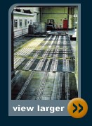 roller track transfer station