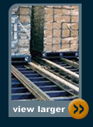 hydra roll slip chain dock conveyor system