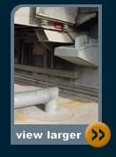 t-bar dock alignment automatic trailer loading